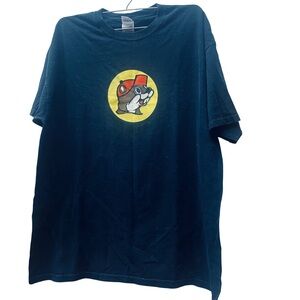 Authentic Buc-ee's Navy Logo Tee Adult XL